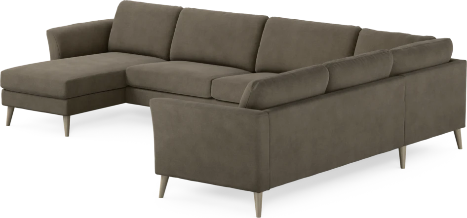 Bridge - Hörnsoffa, 3+2-sits med schäslong vänster - Beige