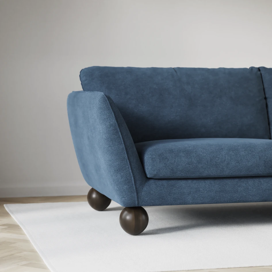 Madison Lux - 2-sits soffa - Blå