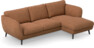 Madison - 2-sits soffa med schäslong höger - Orange