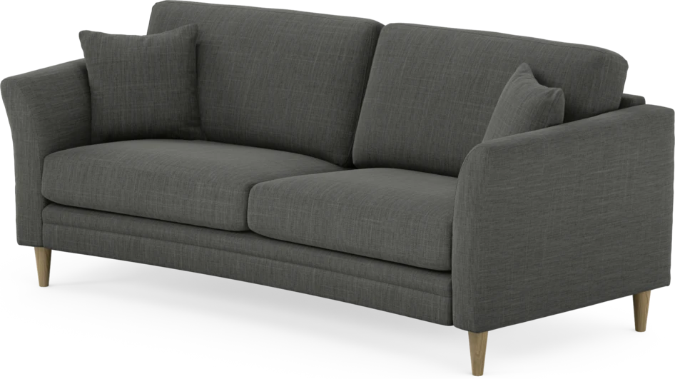 Eden - 2,5-sits soffa svängd - Grå