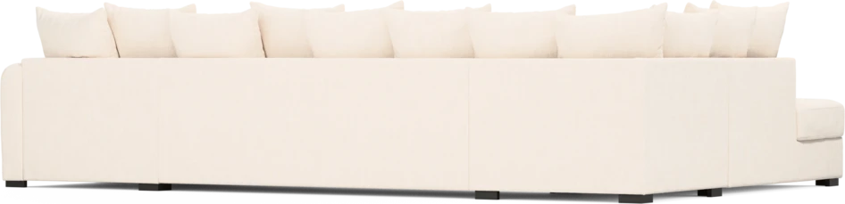 Town - 3-sits soffa med divan vänster och schäslong höger - Vit
