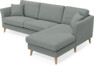 Eden - 2,5-sits soffa med schäslong - Grå