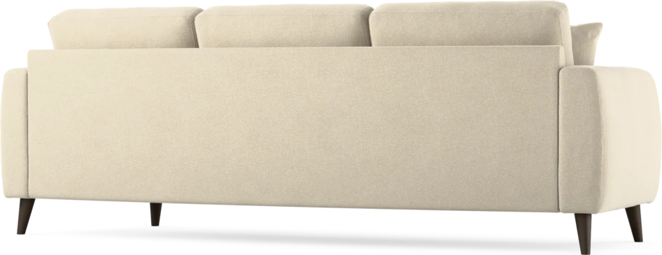 Eden - 3-sits soffa svängd - Beige