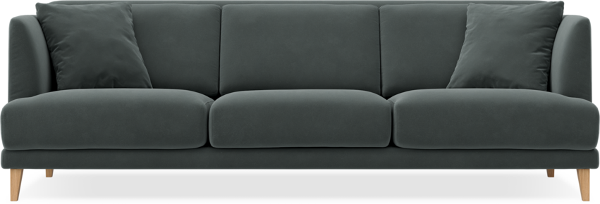 Macy Lux - 3-sits soffa XL - Grå