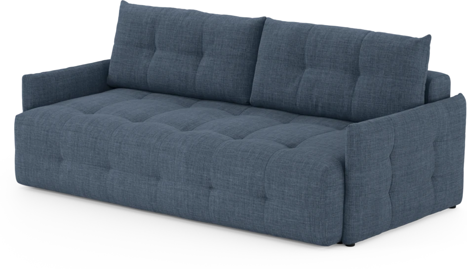 Bella - Bäddsoffa 3-sits - Blå