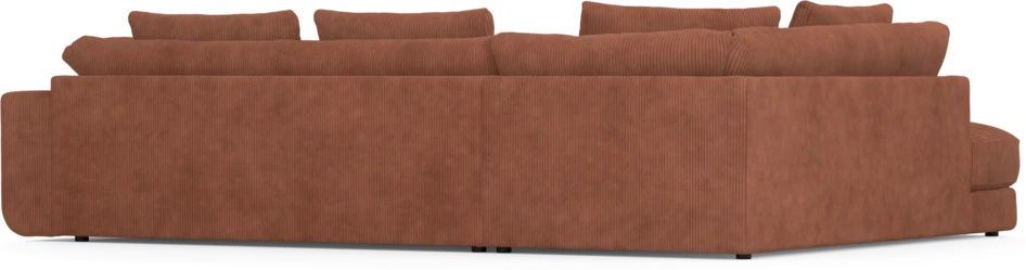 Amie - 3-sits med divan vänster - Orange