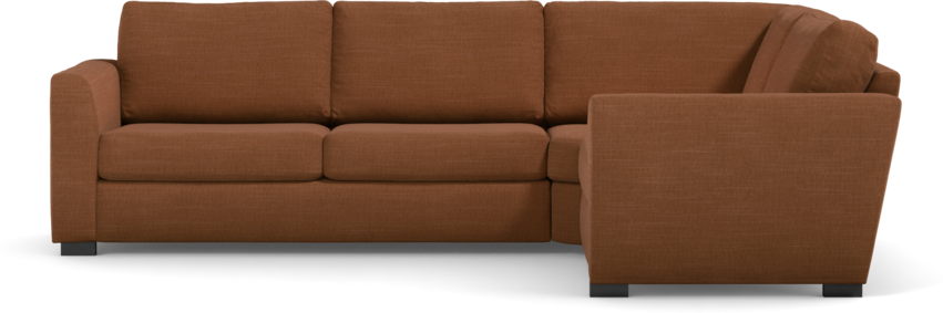 Friday - Hörnsoffa, 2,5+1,5-sits - Orange