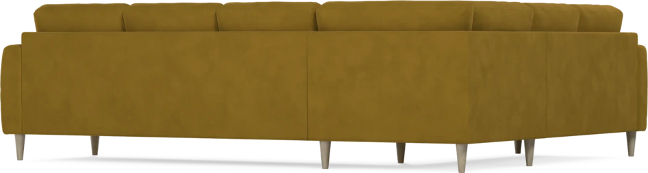 Eden - Hörnsoffa, 2+3-sits - Gul