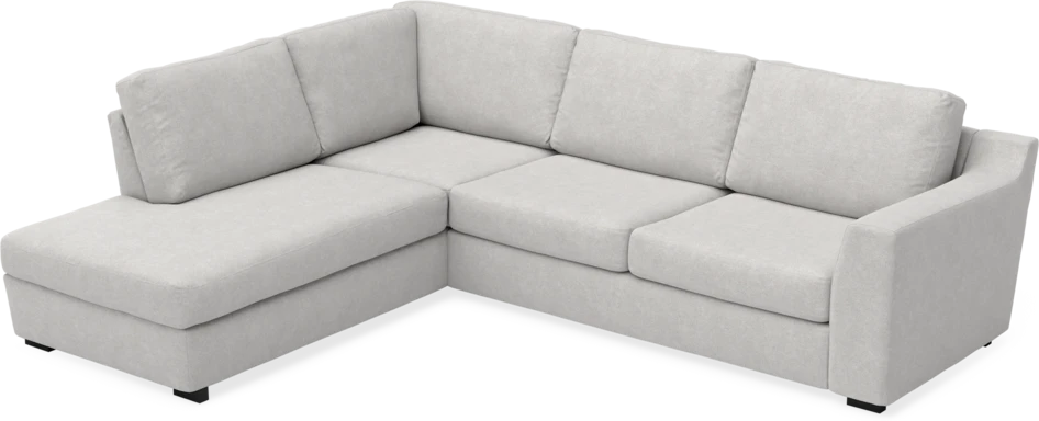 Friday - 2,5-sits soffa med divan vänster - Grå