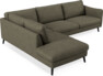 Madison - 3-sits soffa med divan vänster - Brun
