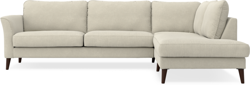 Bridge - 3-sits soffa med divan höger - Beige