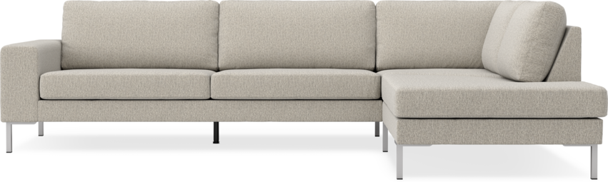 Sierra - 3-sits soffa med divan höger - Beige