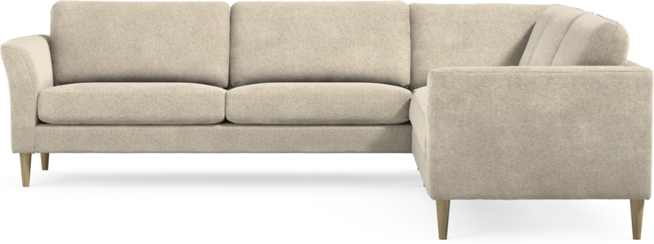 Bridge - Hörnsoffa, 3+3-sits - Beige