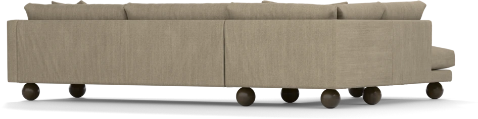Harper - 3-sits soffa med divan vänster - Beige