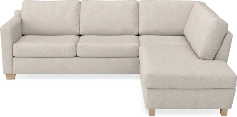 Friday - 2,5-sits soffa med divan höger - Grå
