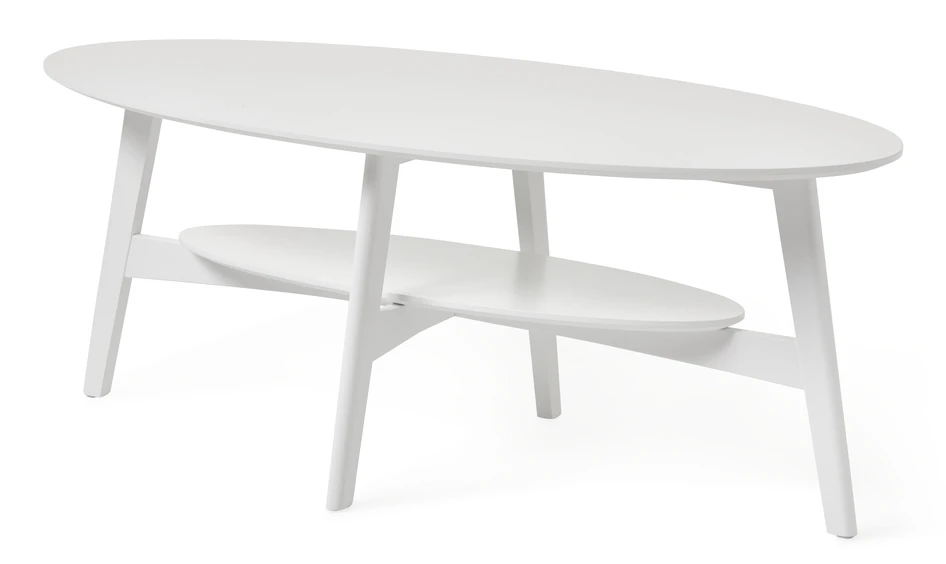 Ester - Soffbord, 110x60x50 cm - Vit