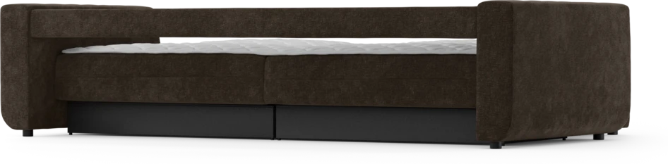 Amie - Bäddsoffa 4-sits - Brun