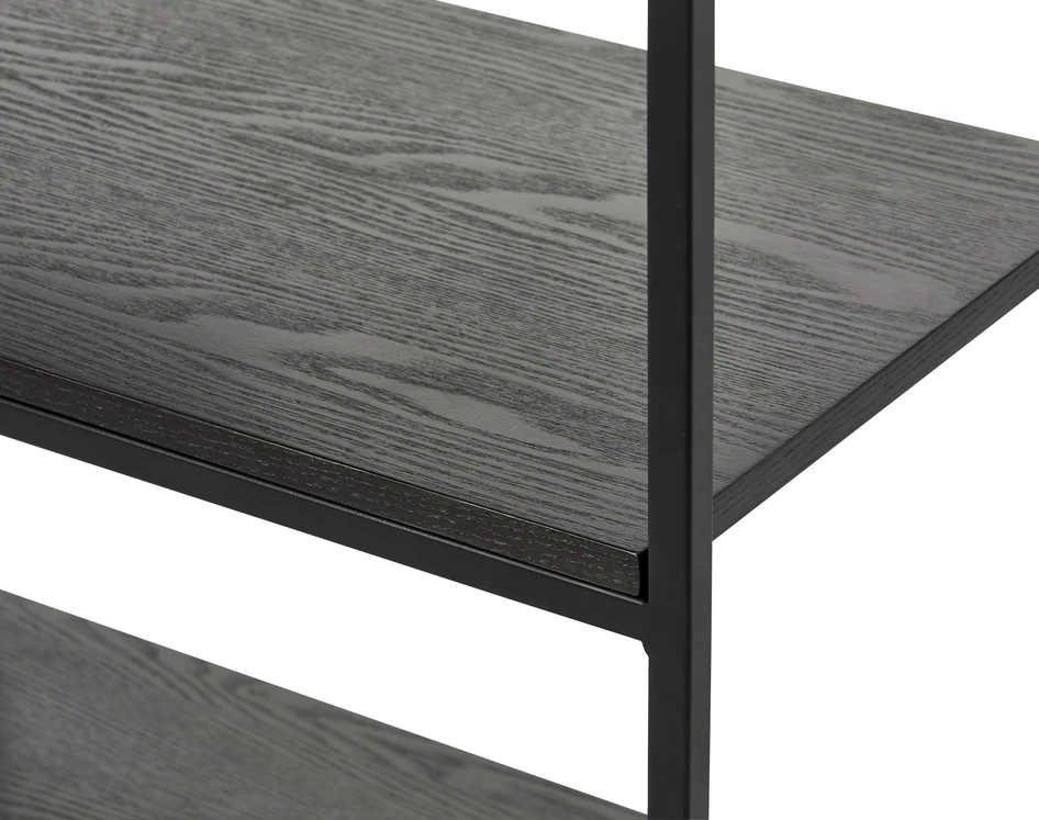 Derby - Hylla, 90,5x36x175,5 cm - Svart