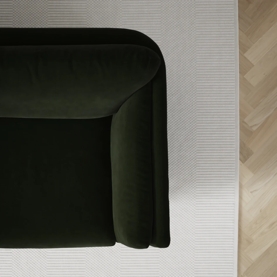 Madison Klädsel - Klädsel till 3-sits soffa - Grön
