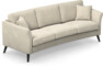 Eden - 3-sits svängd - Beige