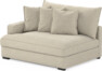 Rossi - 2-sits med armstöd vänster - Beige