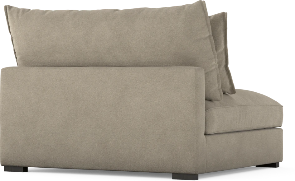 Rossi - 2-sits utan armstöd - Beige