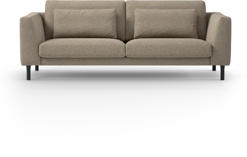 Willow - 3-sits soffa, fast klädsel - Beige