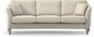 Eden - 3-sits soffa svängd - Beige