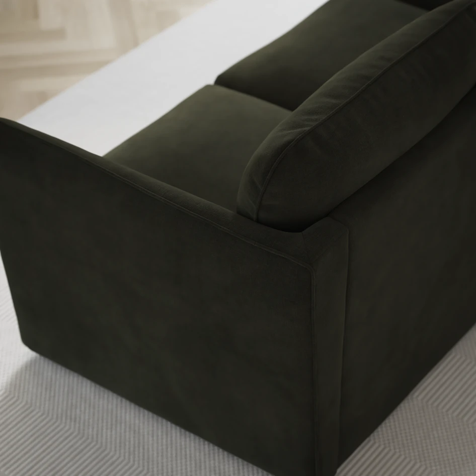 Öland - Bäddsoffa med divan vänster och schäslong höger - Beige