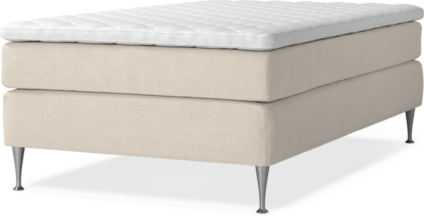 Delux Sense - Kontinentalsäng, enkelsäng 120 cm med bäddmadrass