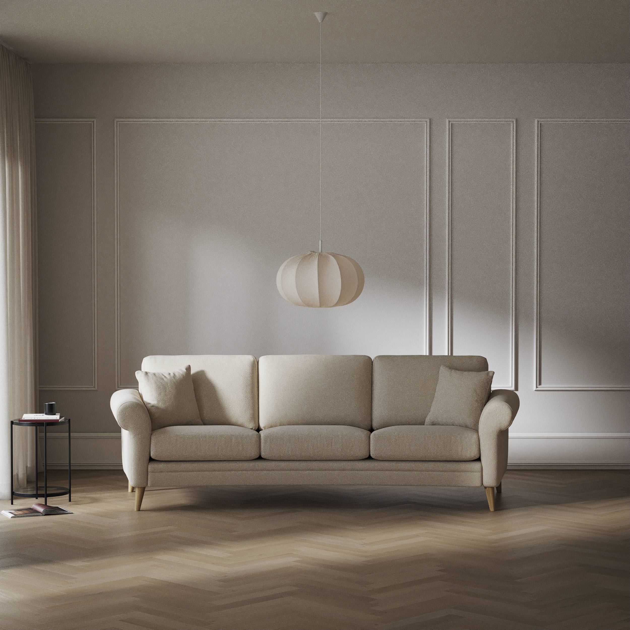 Eden - 3-sits soffa svängd - inspiration