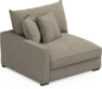 Rossi - 1,5-sits med armstöd vänster - Beige
