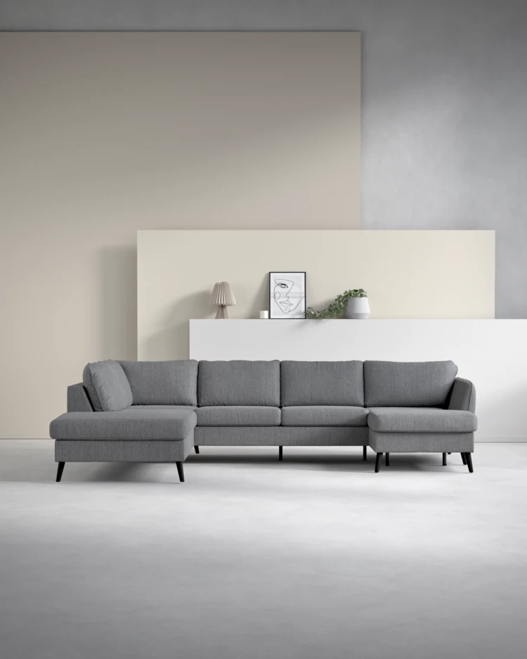 County - 3-sits soffa med divan vänster och schäslong höger - inspiration
