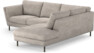 Madison Lux - 2-sits soffa med divan höger - Beige