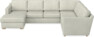 Friday - Hörnsoffa, 3+2-sits med schäslong vänster - Beige