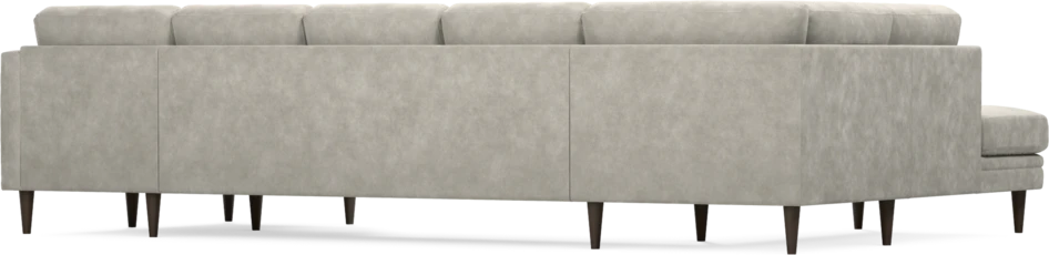 Eden - 3-sits soffa med divan vänster och schäslong höger - Grå