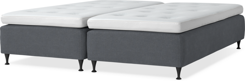 Delux Sense - Ramsäng, dubbelsäng med bäddmadrass