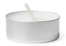 Glimra - Värmeljus, H 1,5 Ø 3,7 cm, brinntid 4 h, 50-pack - Vit
