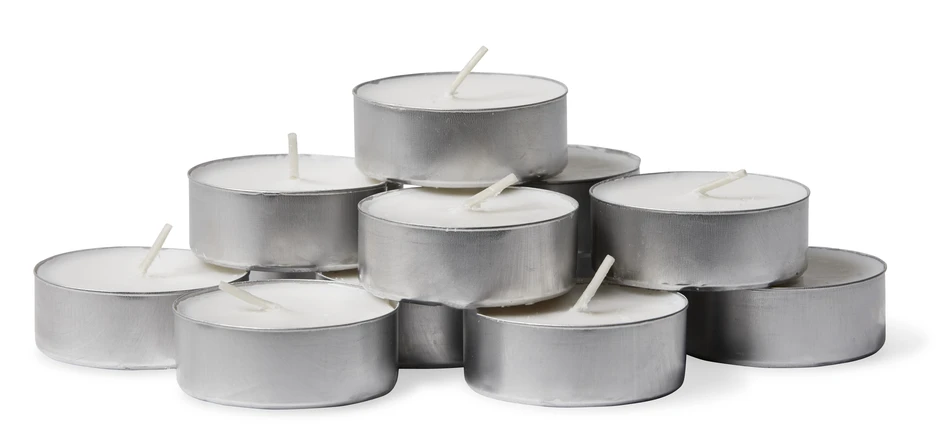 Glimra - Värmeljus, 12-pack, H 2 Ø 5,6 cm, MAXI, brinntid 10 h - Vit