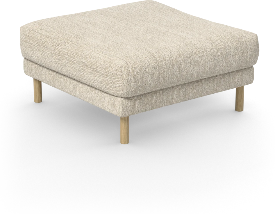 Harper - Fotpall - Beige
