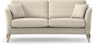 Eden - 2,5-sits svängd - Beige
