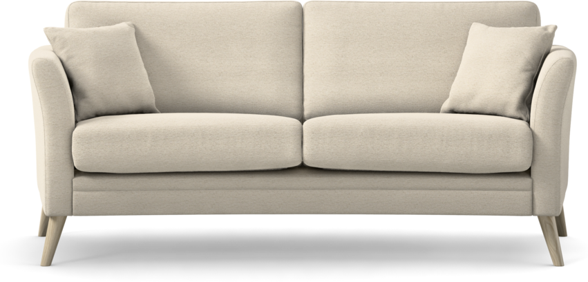 Eden - 2,5-sits svängd - Beige