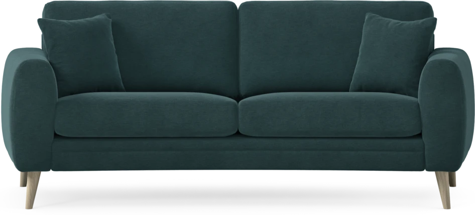 Eden - 2,5-sits soffa svängd - Blå