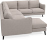 Madison - Hörnsoffa med schäslong vänster - Beige