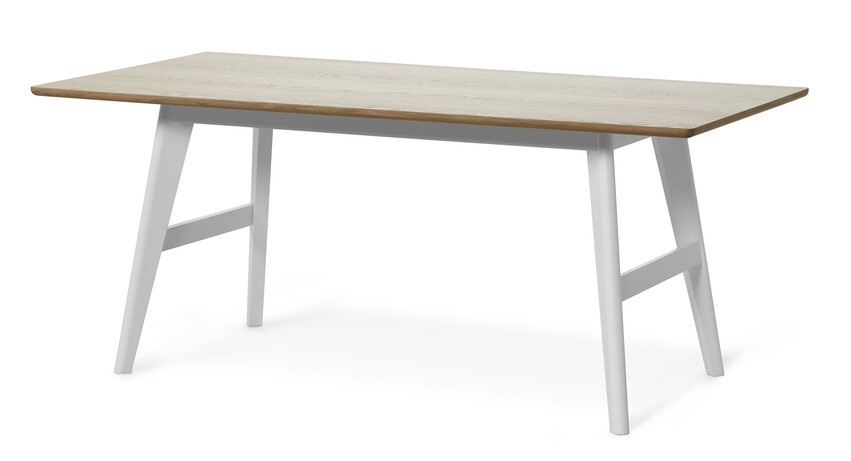 Edvin - Matbord, L 180 cm - Vit
