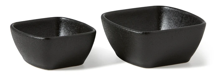 Cast Iron, Skål, 8x8,2x3,7 cm, 2-pack