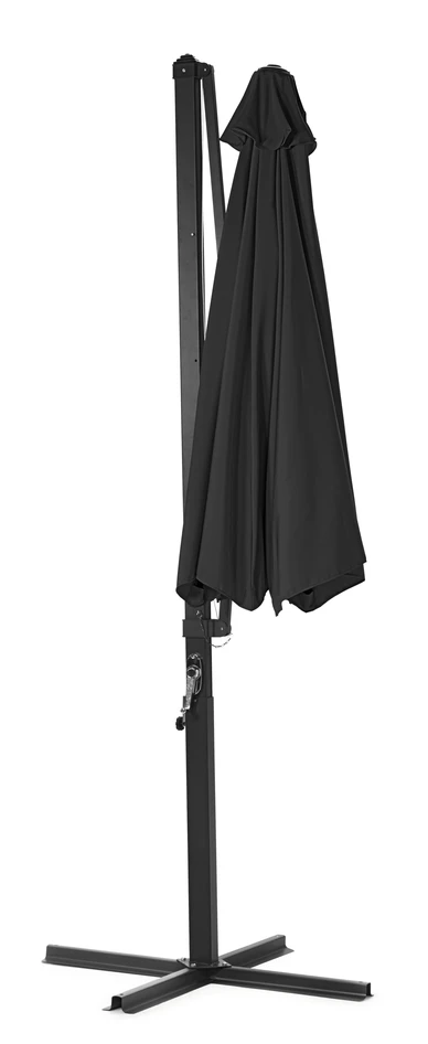 Luleå - Parasoll, Ø 300 cm - Svart