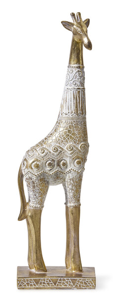 Afrika - Prydnadsföremål, H 40,7 cm - Gul