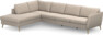 County - 3-sits soffa med divan vänster - Beige