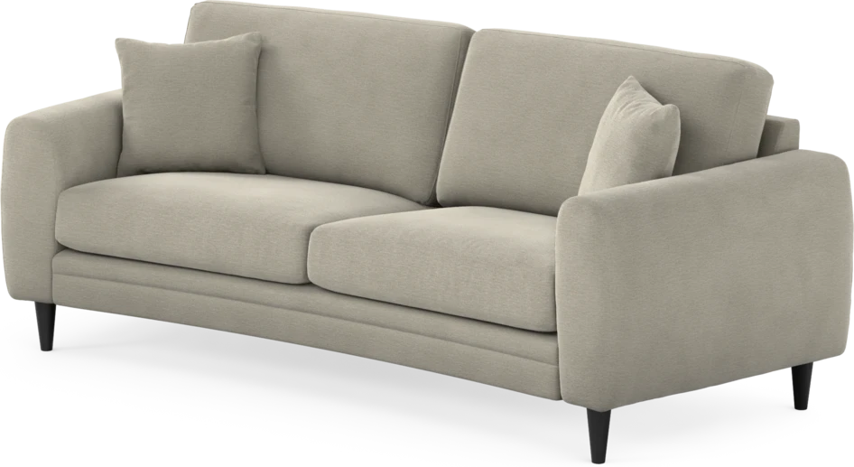 Eden - 2,5-sits soffa svängd - Brun